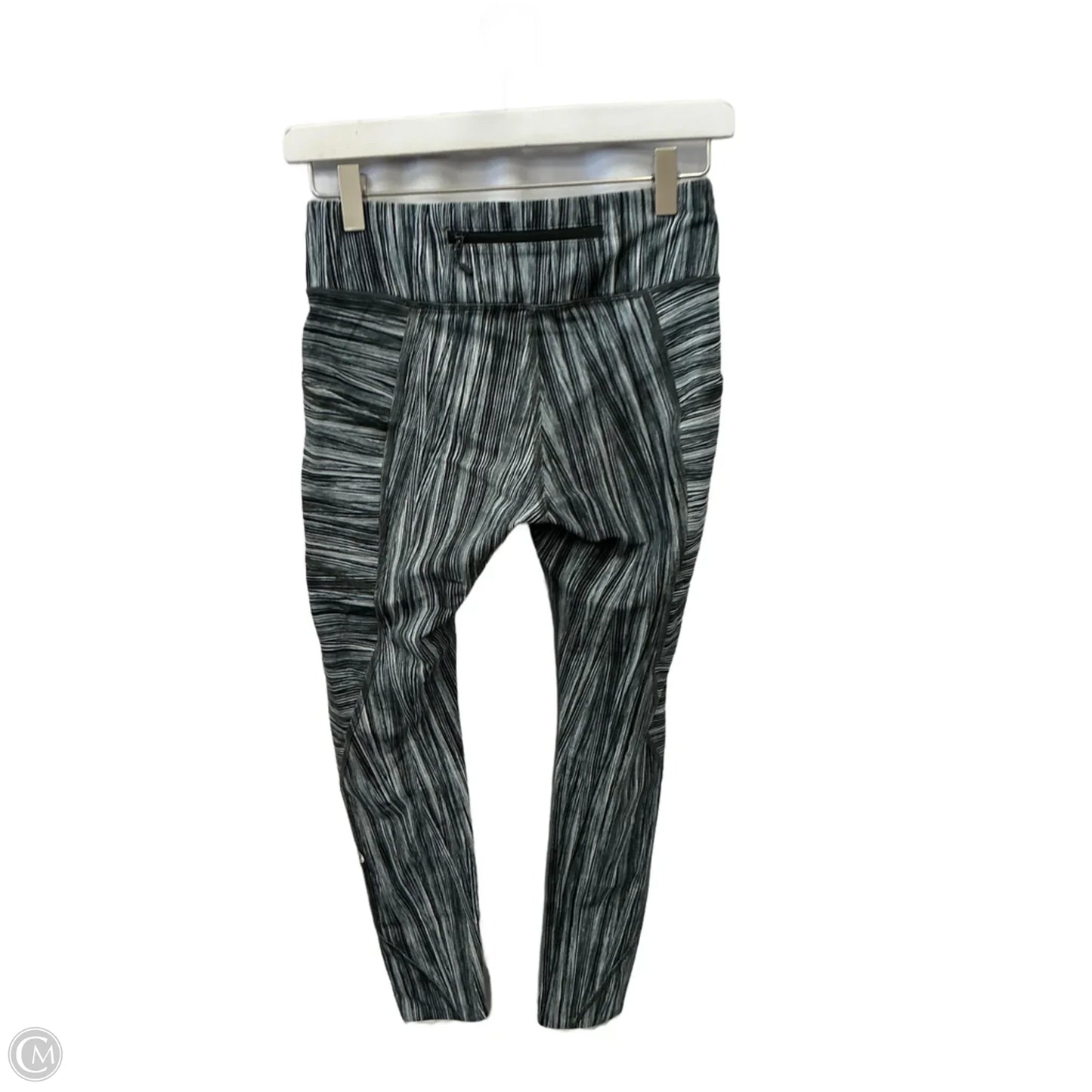 Athletic Leggings By Lululemon In Grey, Size: S