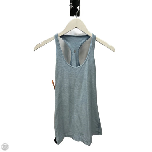 Athletic Tank Top By Lululemon In Blue, Size: S