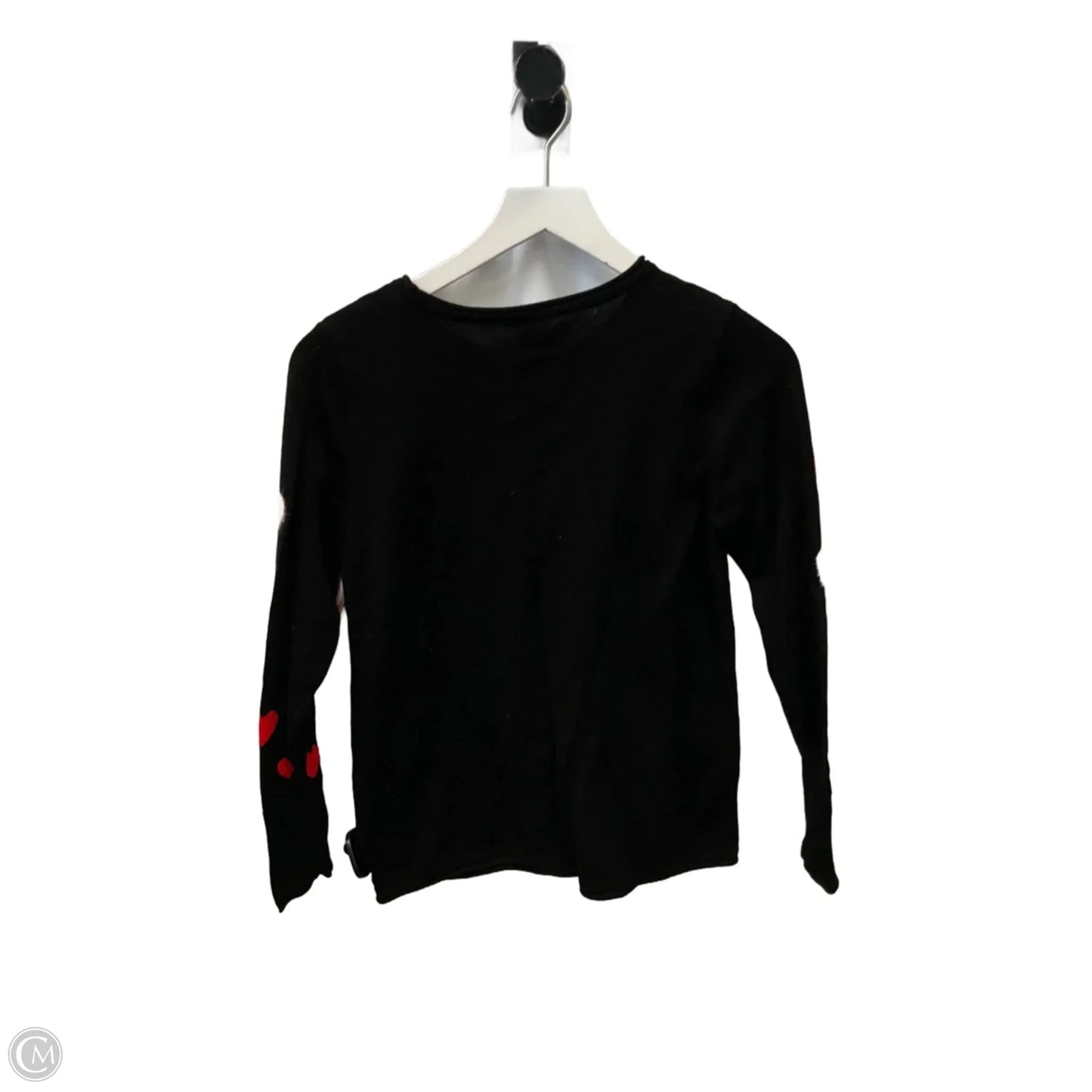 Top Long Sleeve By Chicos In Black, Size: S