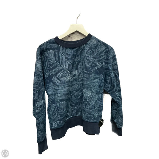 Sweatshirt Crewneck By Gap In Blue, Size: M