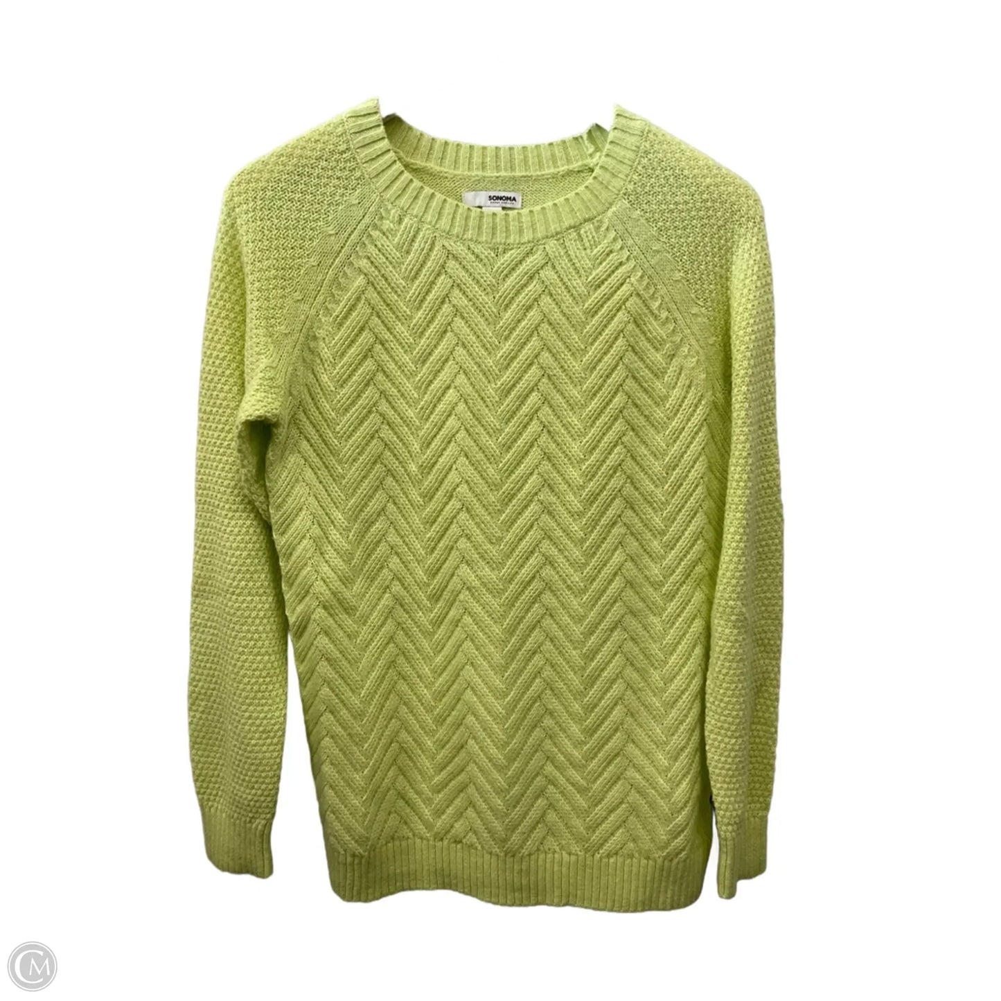 Sweater By Sonoma In Green, Size: S