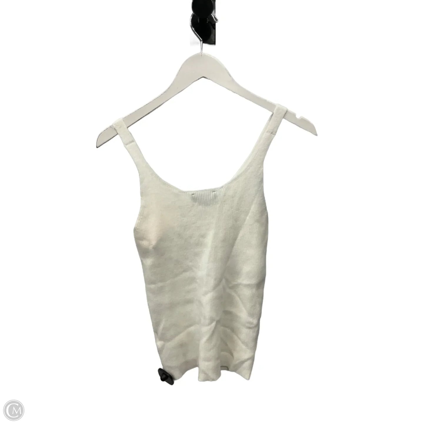 Top Sleeveless By Express In White, Size: M