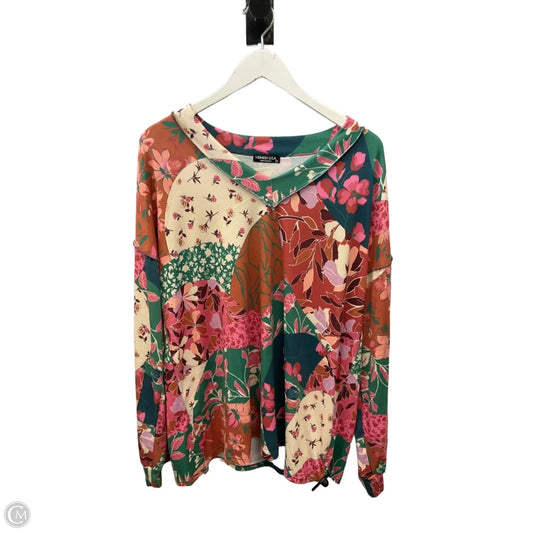 Top Long Sleeve By Heimish Usa In Multi-colored, Size: 1x
