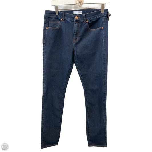 Jeans Skinny By Loft In Blue Denim, Size: 6