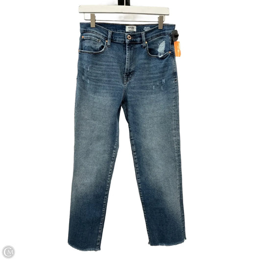 Jeans Straight By Kensie In Blue Denim, Size: 8