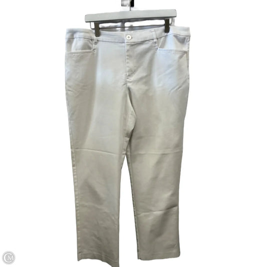 Pants Chinos & Khakis By Cj Banks In White, Size: 16