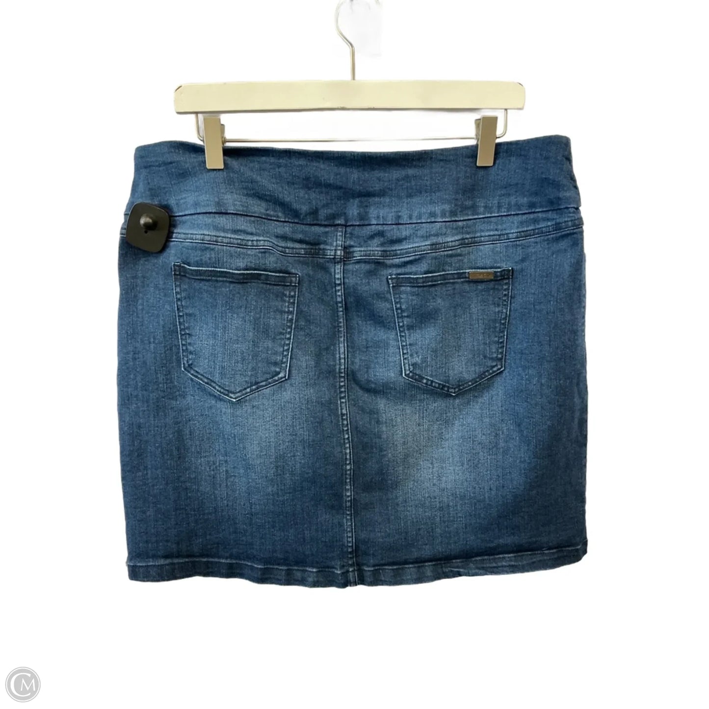 Skort By Sc & Co In Blue Denim, Size: Xl