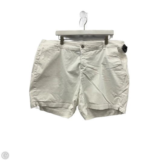Shorts By Lane Bryant In White, Size: 20