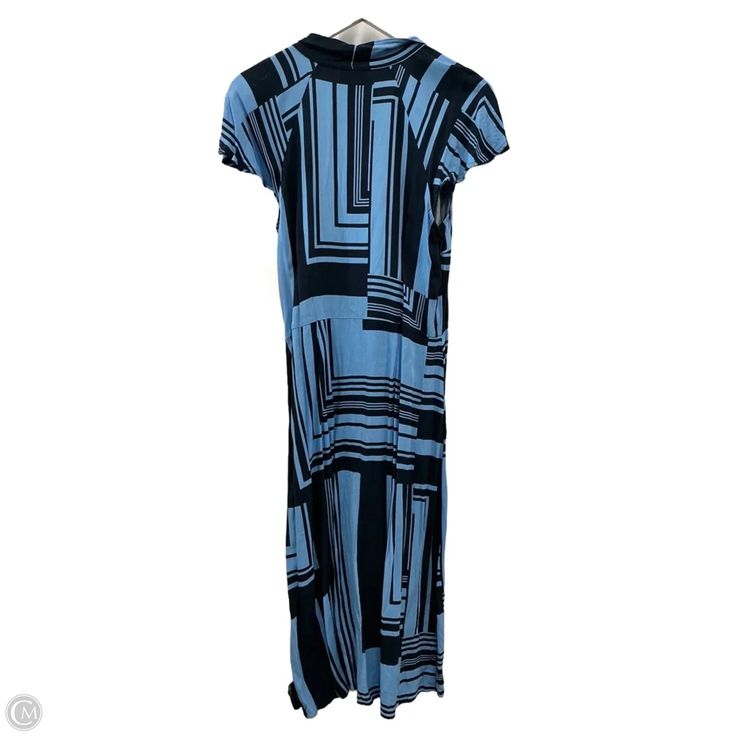 Dress Casual Midi By Liz Claiborne In Blue, Size: S