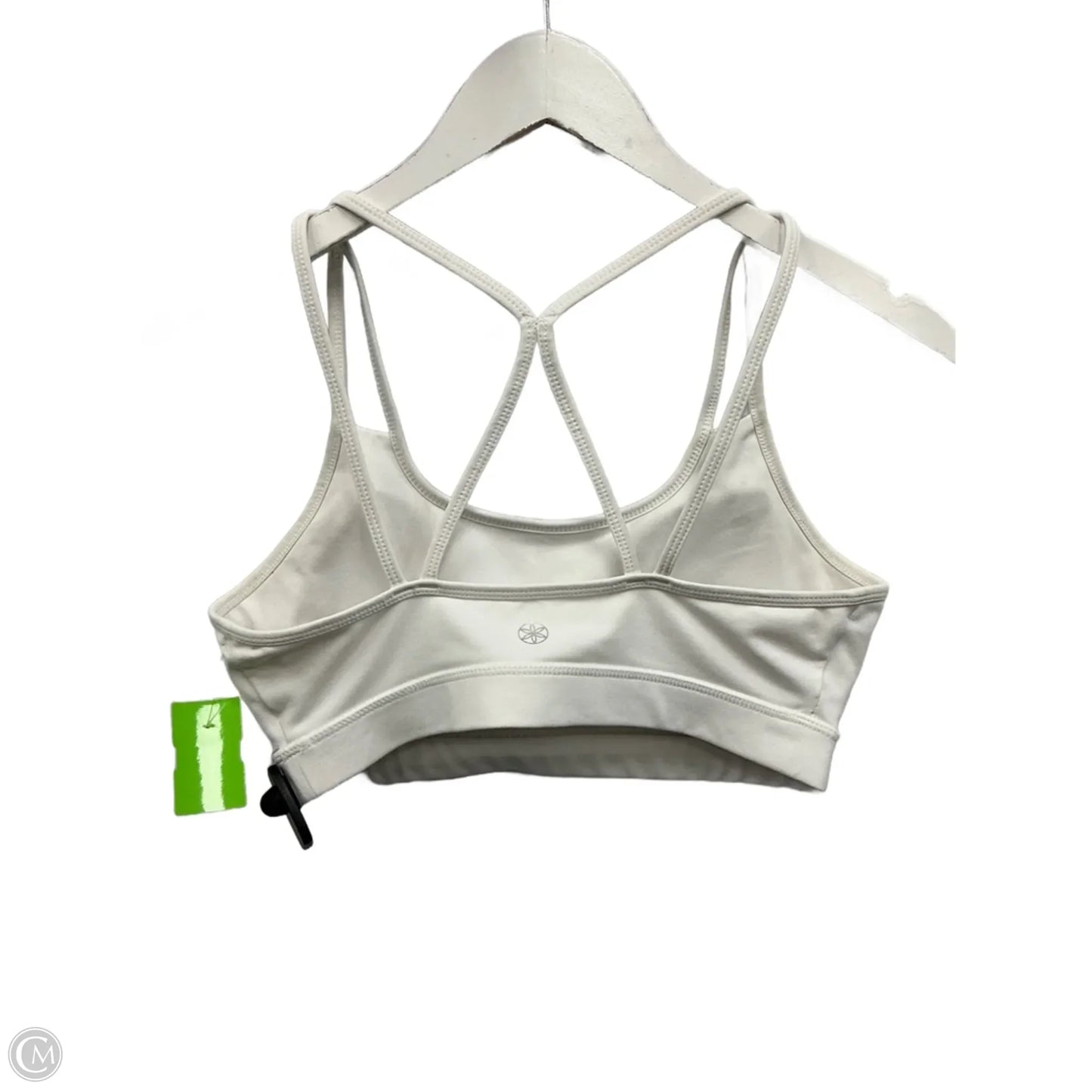Athletic Bra By Gaiam In White, Size: M