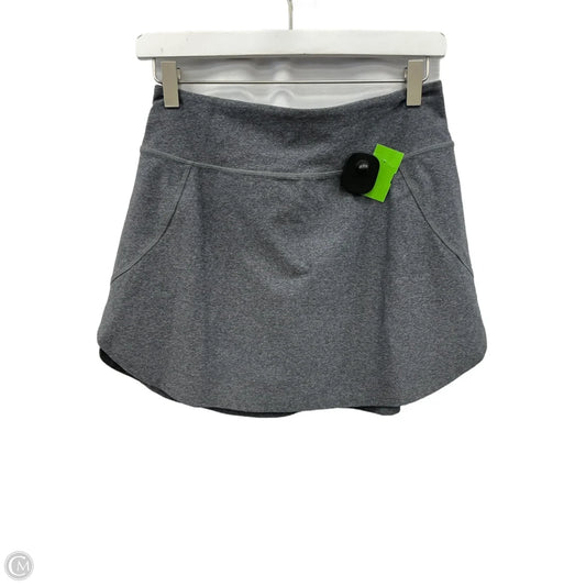 Athletic Skort By Eddie Bauer In Grey, Size: S