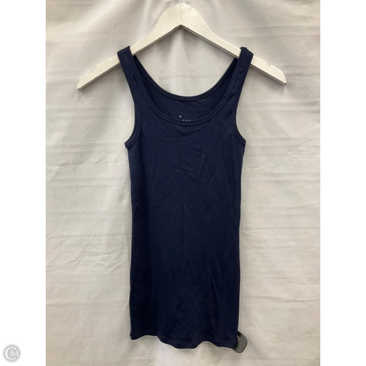 Top Sleeveless By A New Day In Navy, Size: Xs