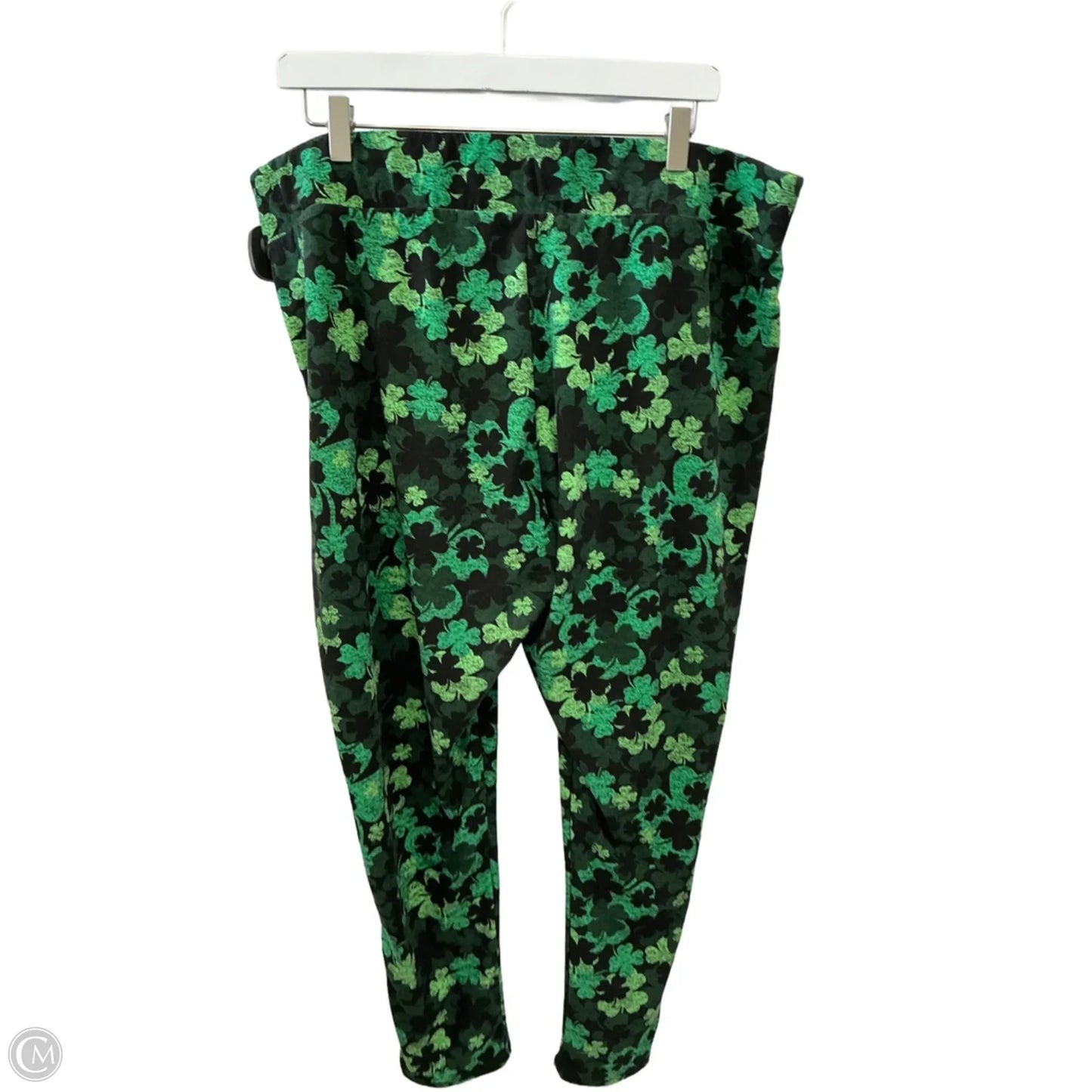 Pants Leggings By Cmf In Green, Size: 2x