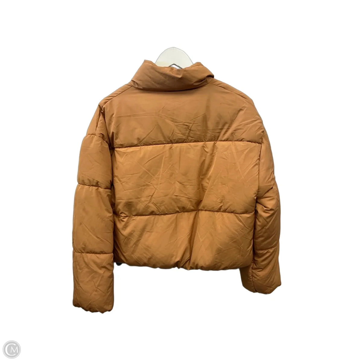 Jacket Puffer & Quilted By Love Tree In Tan, Size: S