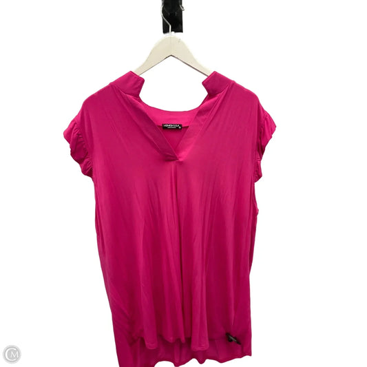 Top Sleeveless By Heimish Usa In Pink, Size: 3x
