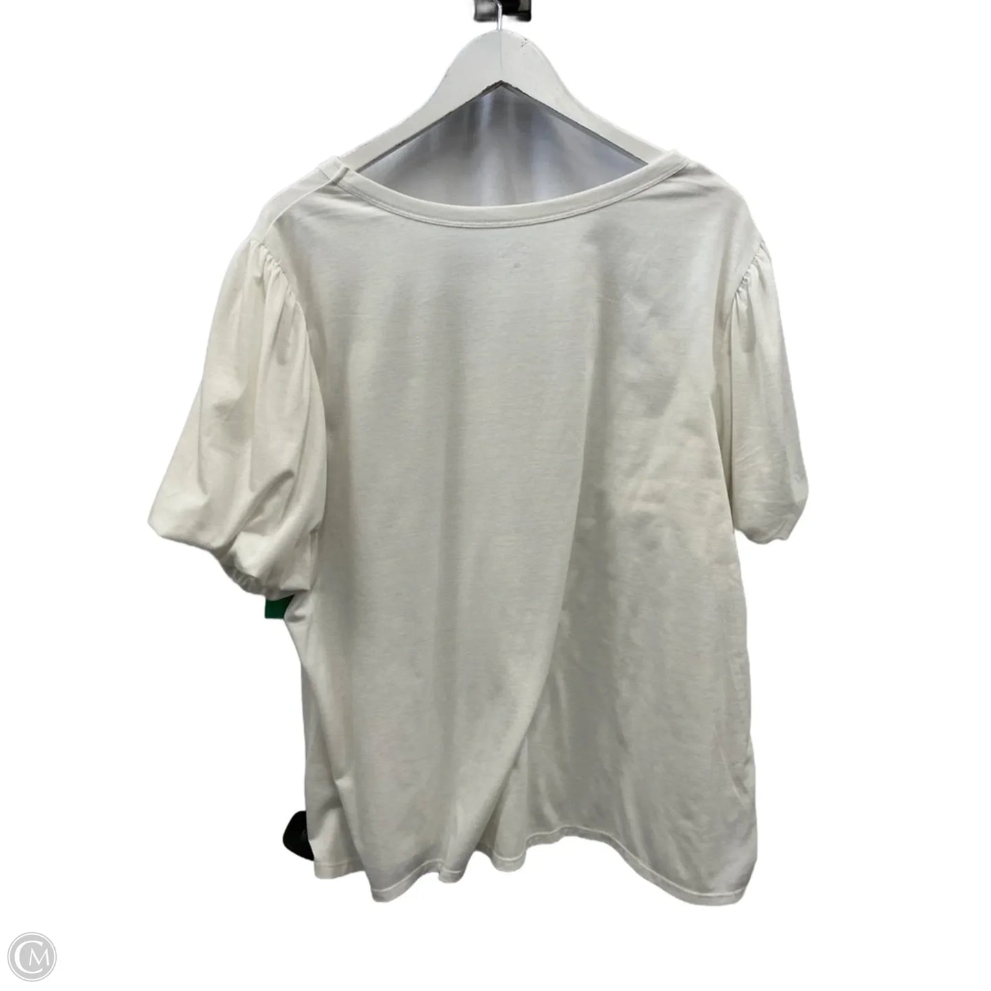 Top Short Sleeve By Daily Thread In White, Size: 2x