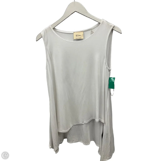 Tunic Sleeveless By Elie Tahari In White, Size: S