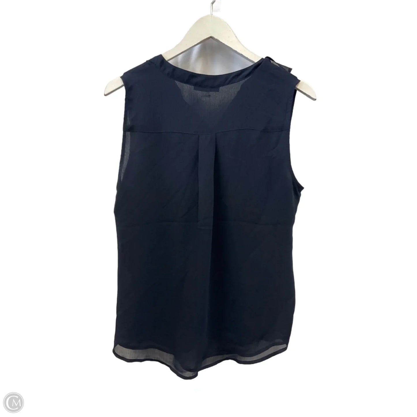 Top Sleeveless By Tommy Hilfiger In Navy, Size: M
