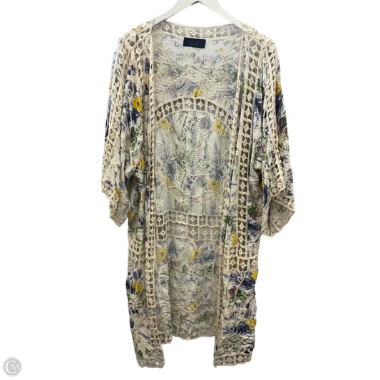 Kimono By Rachel Roy In Cream, Size: Osfm