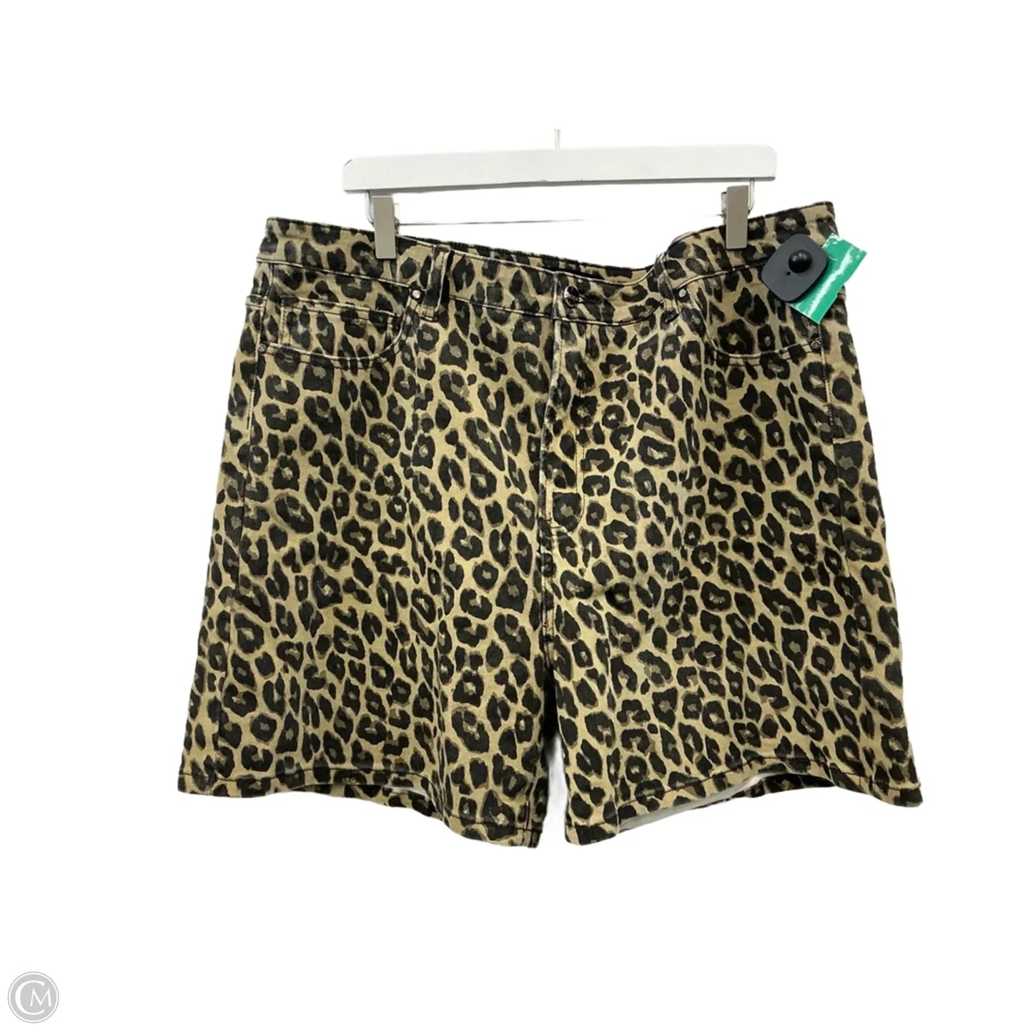 Shorts By Risen In Animal Print, Size: 22