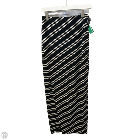 Skirt Maxi By White House Black Market In Black & White, Size: Xs