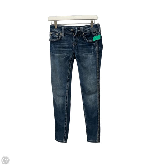 Jeans Skinny By Miss Me In Blue Denim, Size: 2