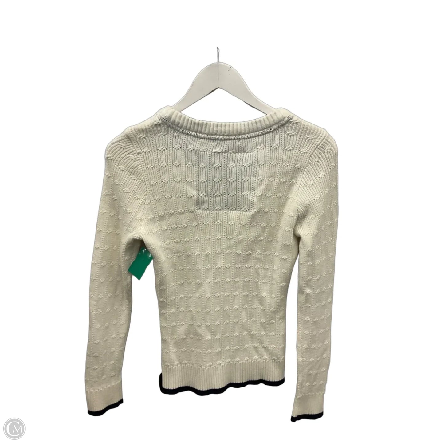 Sweater By Tommy Hilfiger In White, Size: M