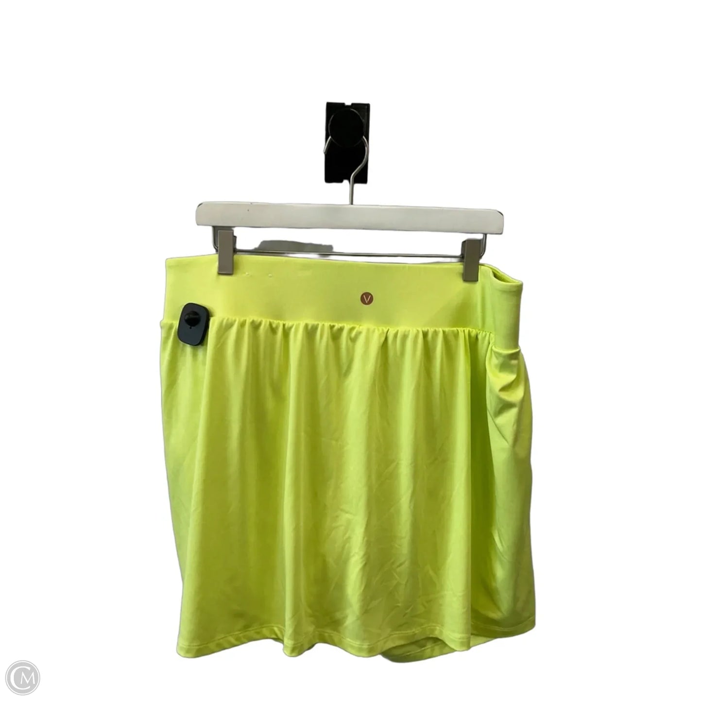 Athletic Skort By Livi Active In Yellow, Size: 1x
