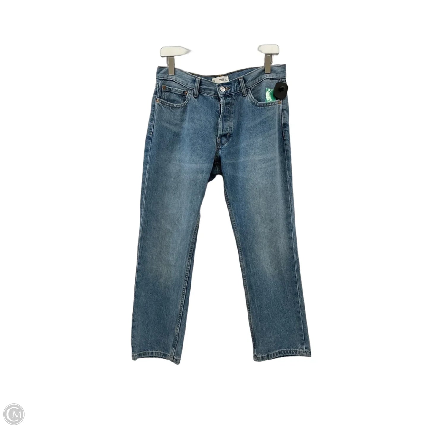 Jeans Straight By Mng In Blue Denim, Size: 6
