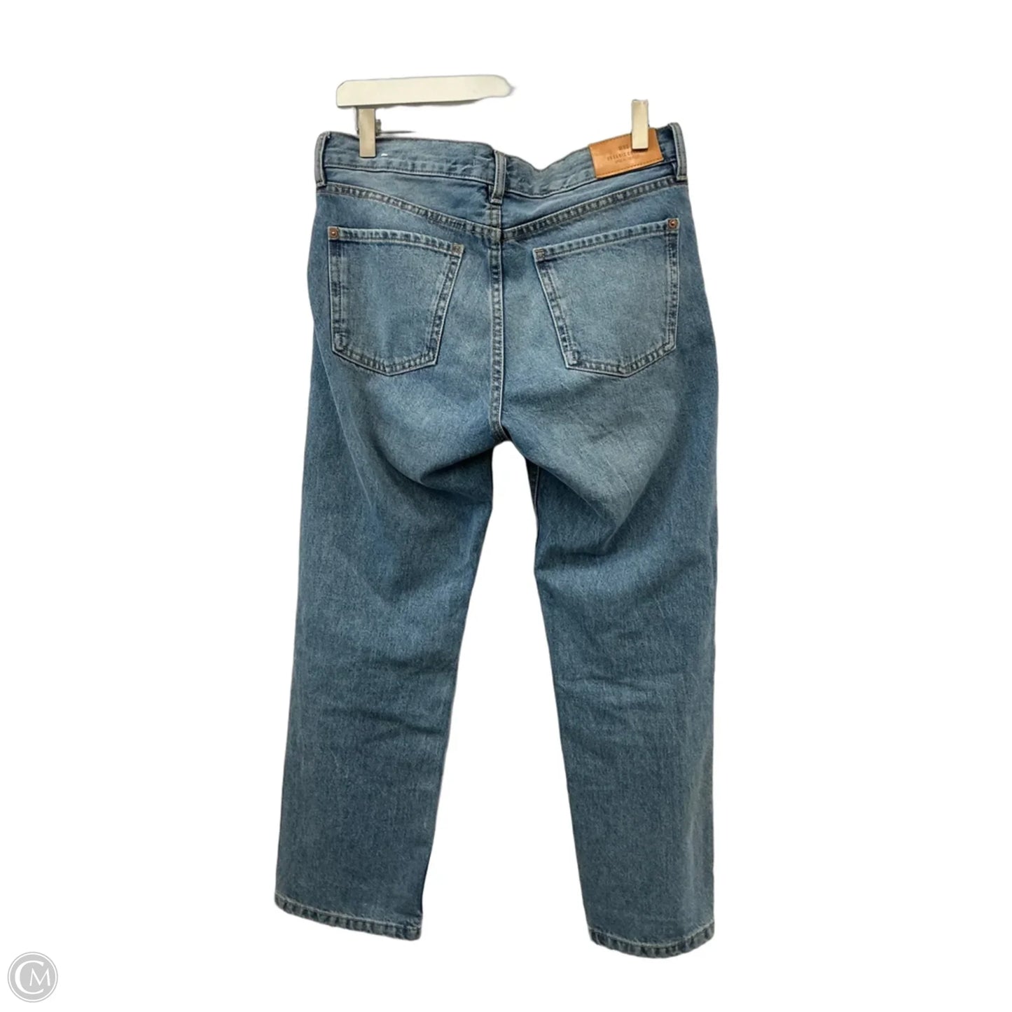 Jeans Straight By Mng In Blue Denim, Size: 6