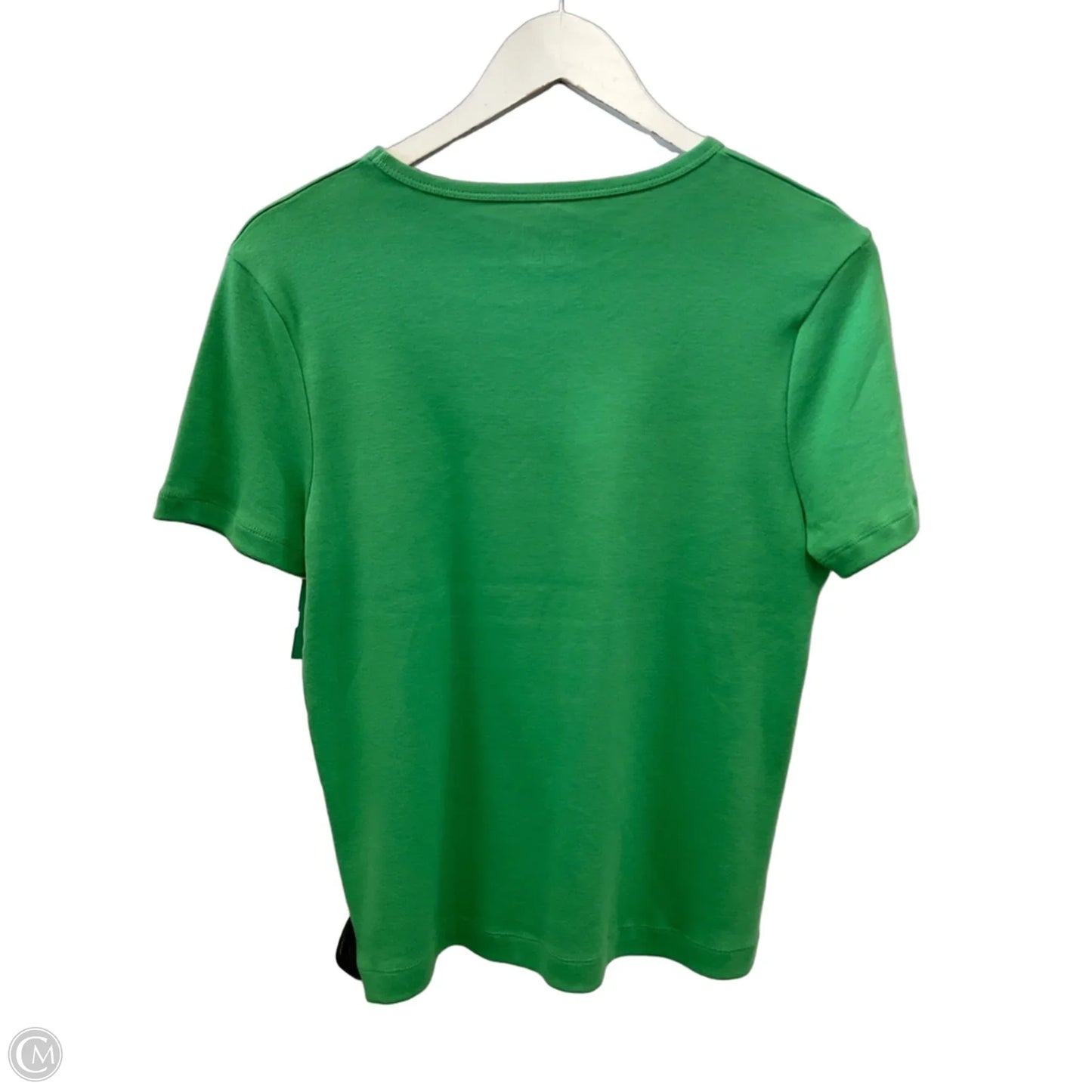 Top Short Sleeve Basic By Jones And Co In Green, Size: M