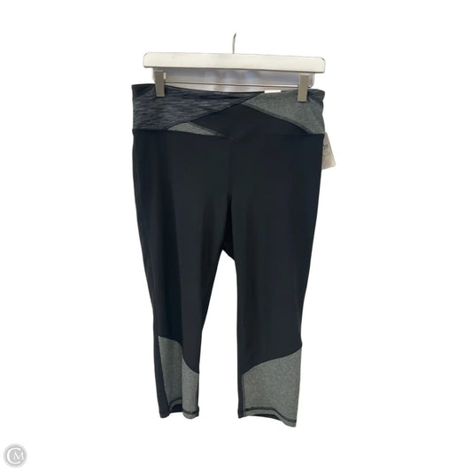 Athletic Leggings Capris By Maurices In Black, Size: Large