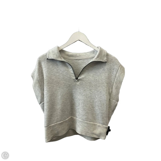Top Short Sleeve By Danskin In Grey, Size: S