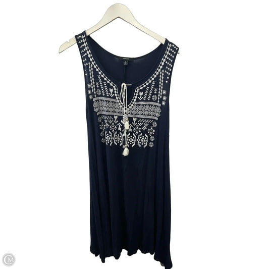 Dress Casual Short By Cme In Navy, Size: S