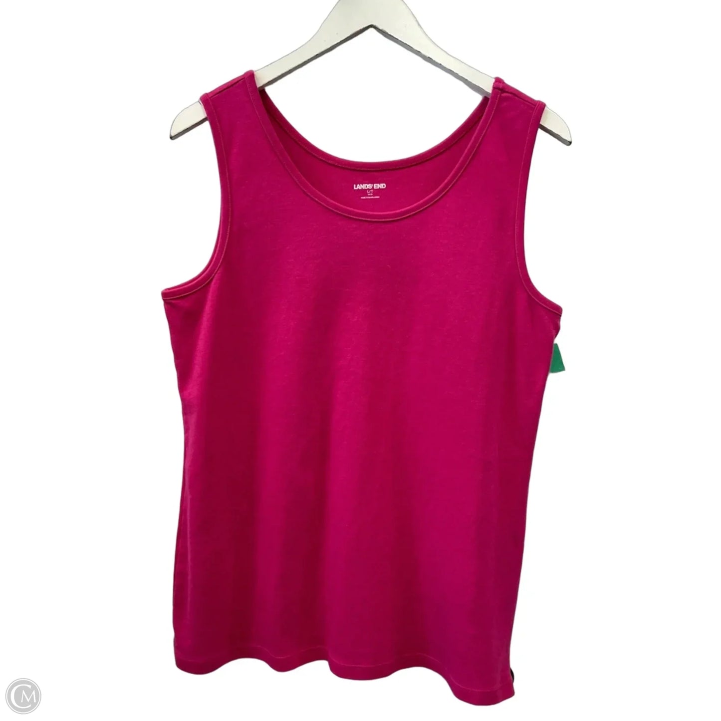 Tank Top By Lands End In Pink, Size: L