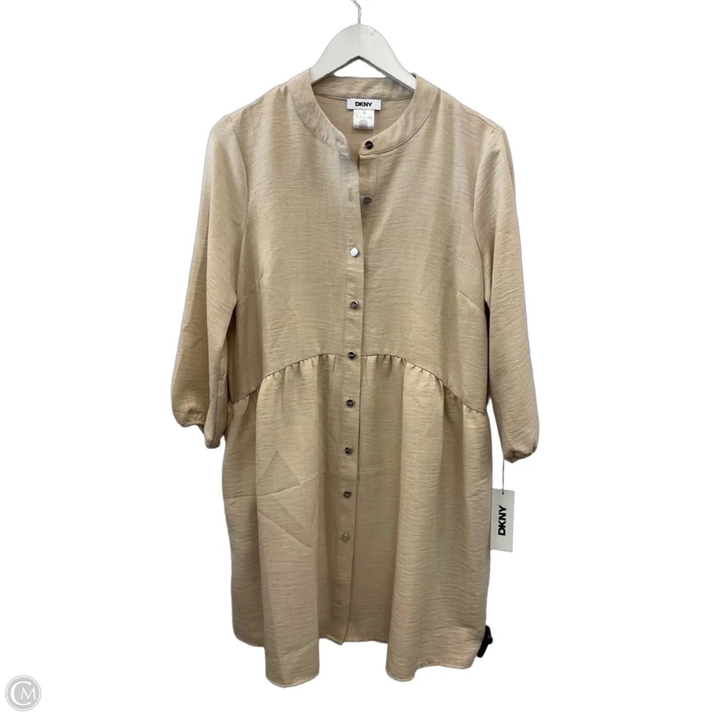 Dress Casual Short By Dkny In Cream, Size: L
