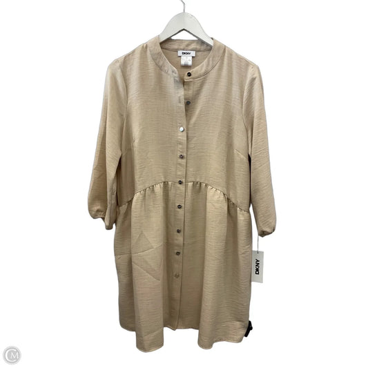 Dress Casual Short By Dkny In Cream, Size: L