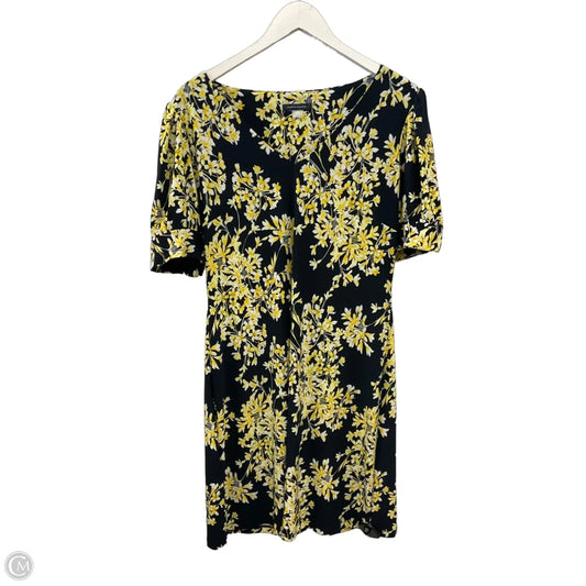 Dress Casual Short By Tommy Hilfiger In Blue & Yellow, Size: L