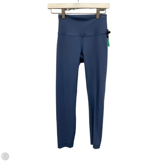 Athletic Leggings By Lululemon In Blue, Size: S