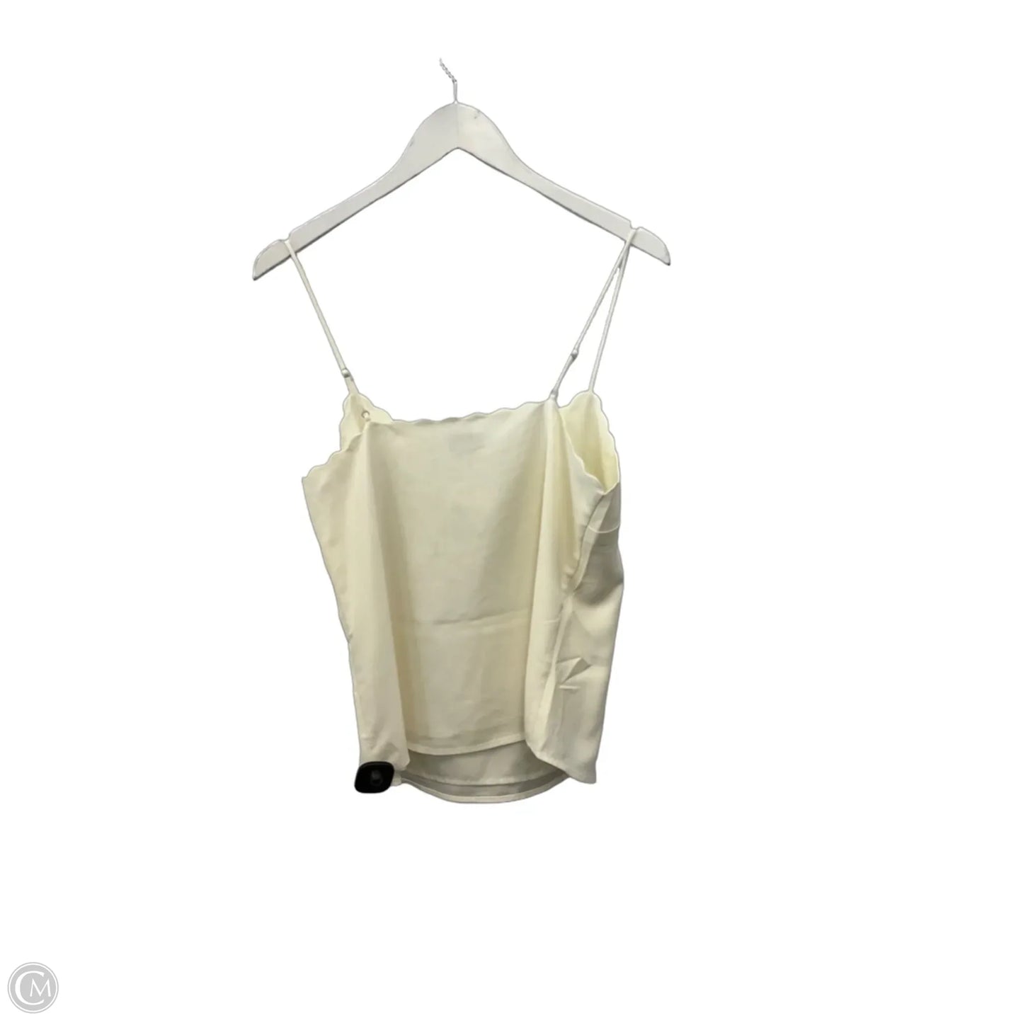 Top Sleeveless By J. Crew In Cream, Size: M