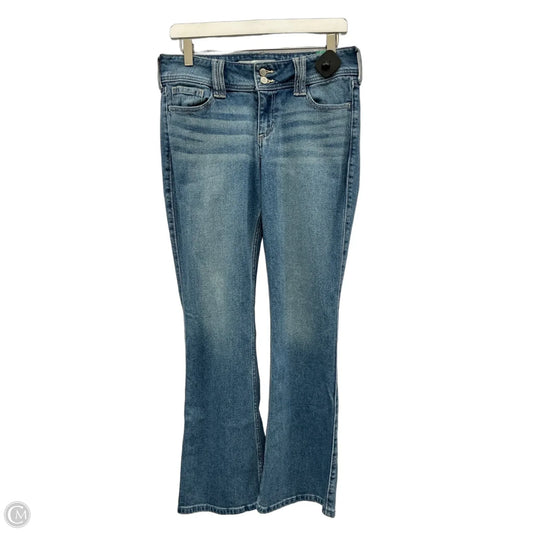 Jeans Boot Cut By Hollister In Blue Denim, Size: 8