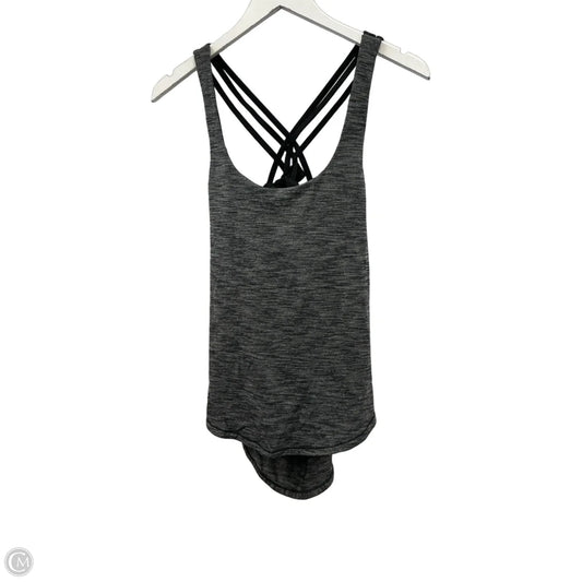 Athletic Tank Top By Lululemon In Grey, Size: S