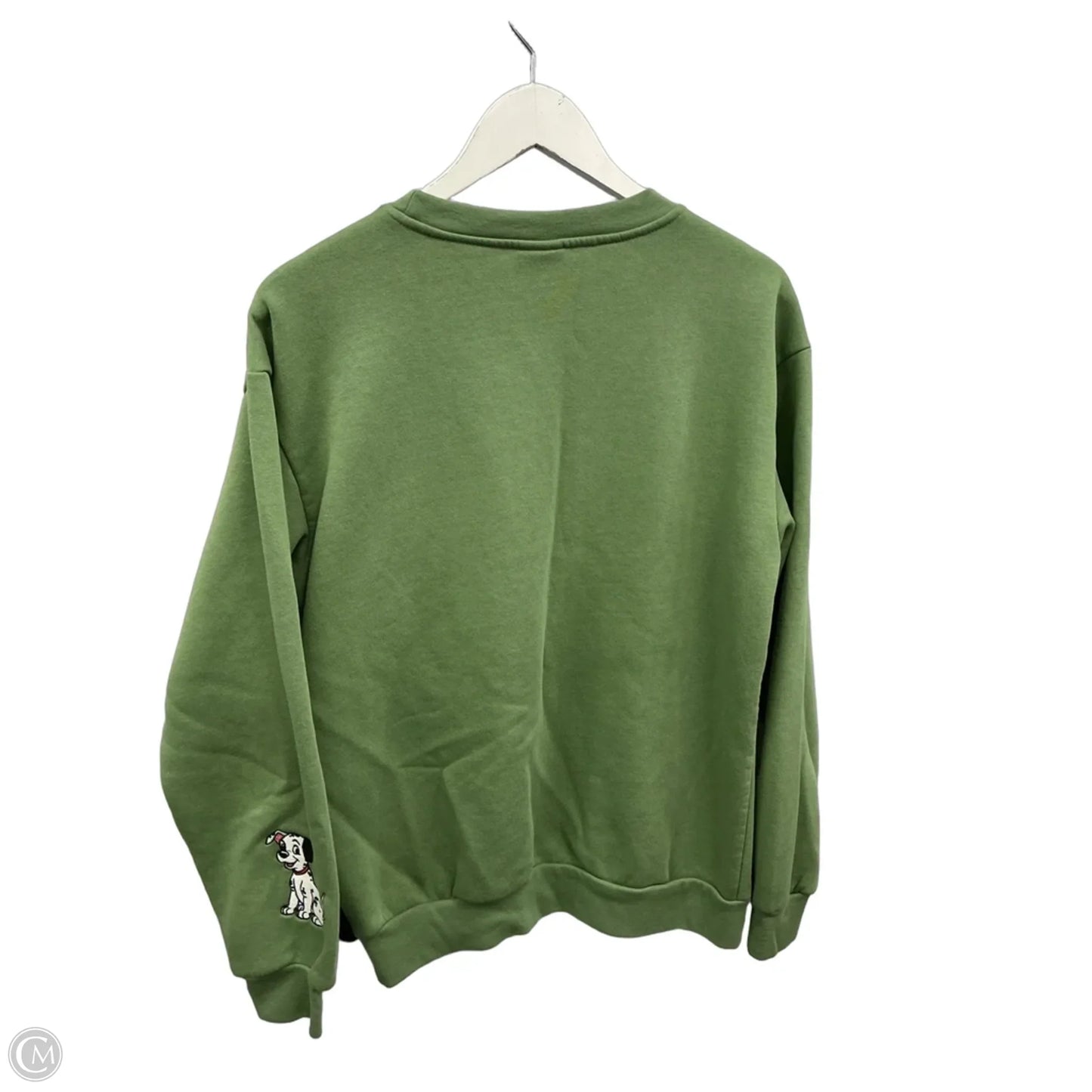 Sweatshirt Crewneck By Disney In Green, Size: L