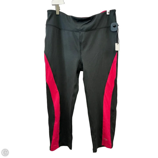 Athletic Leggings By Clothes Mentor In Black, Size: 1x