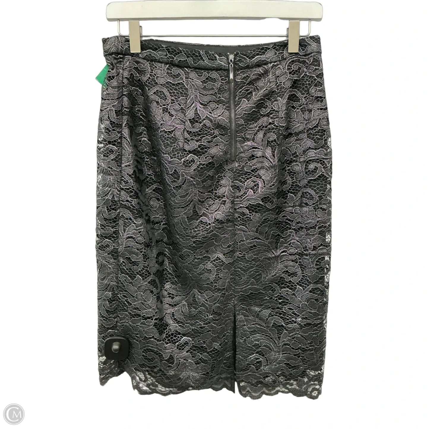 Skirt Midi By White House Black Market In Black, Size: 4