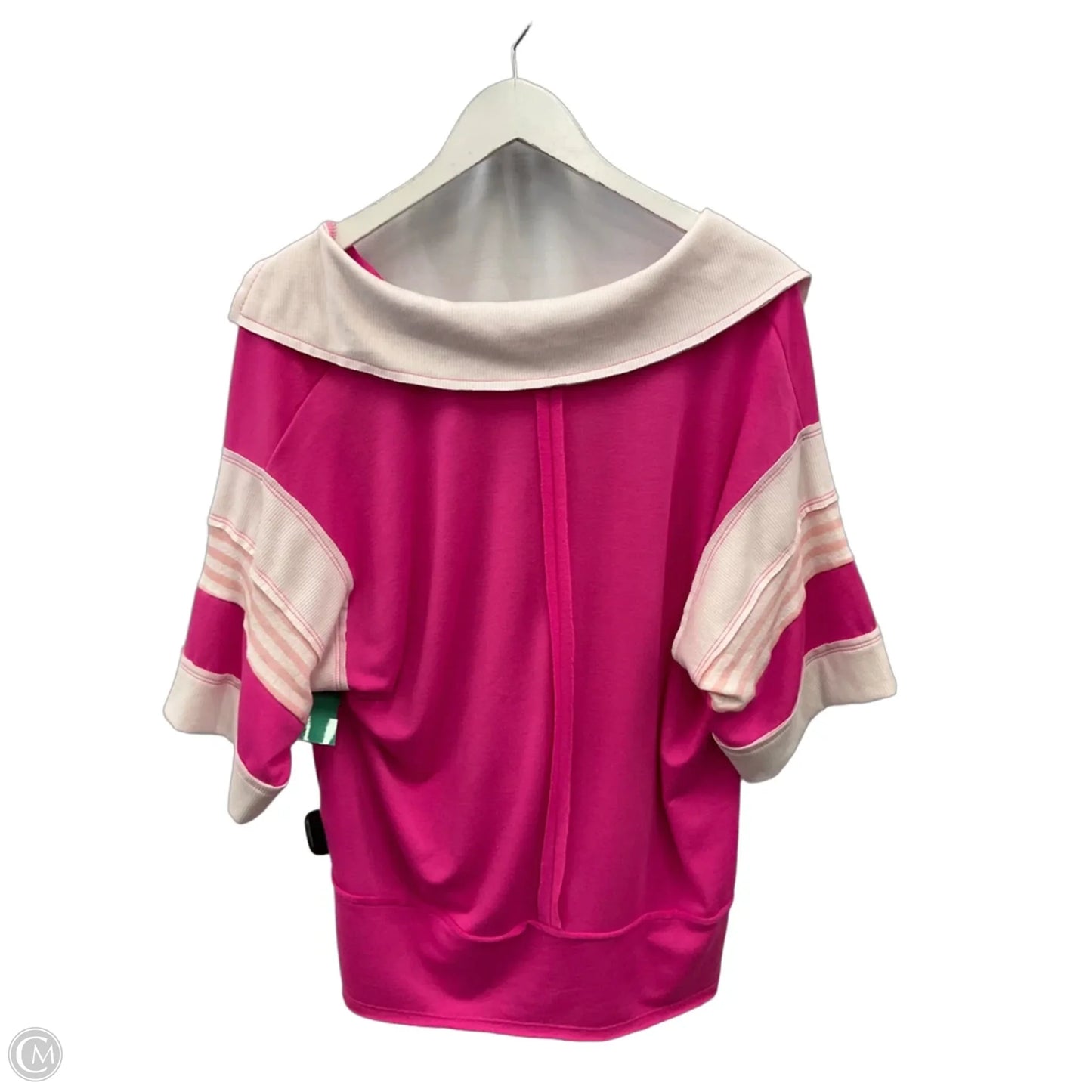 Top Short Sleeve By Hailey & Co In Pink, Size:  Small. Shop this look in our online store!