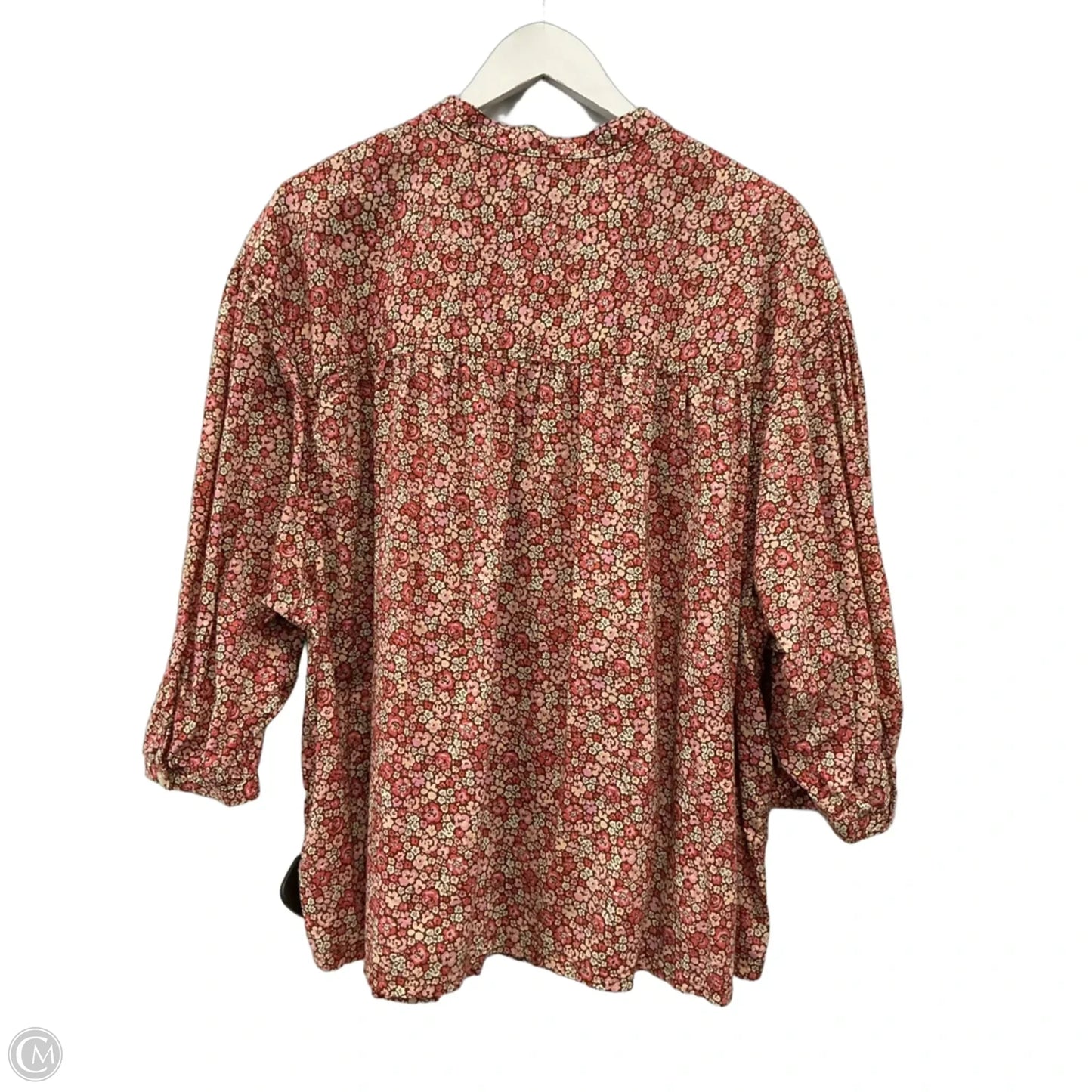 Top Short Sleeve By Lee In Pink, Size: Xxl