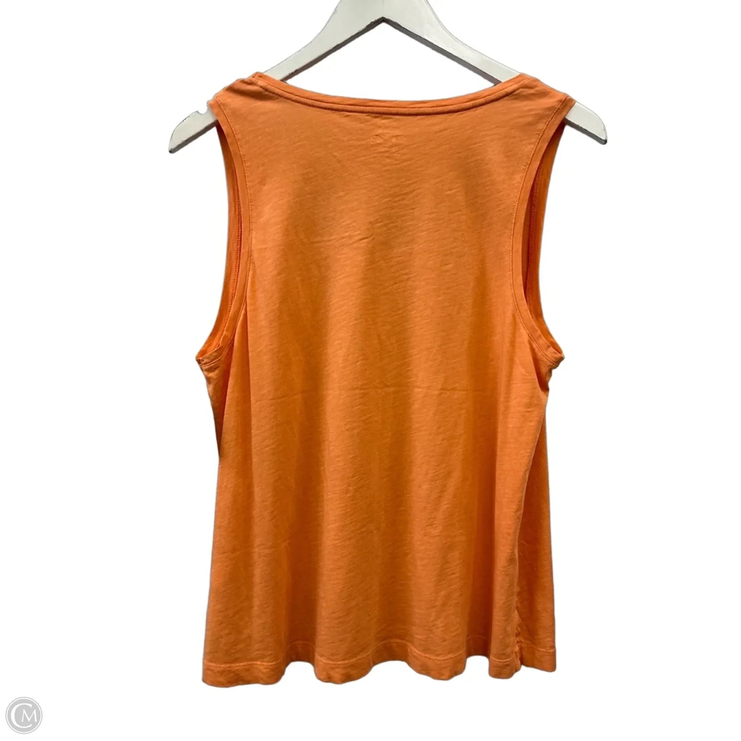 Tank Top By J. Crew In Orange, Size: L