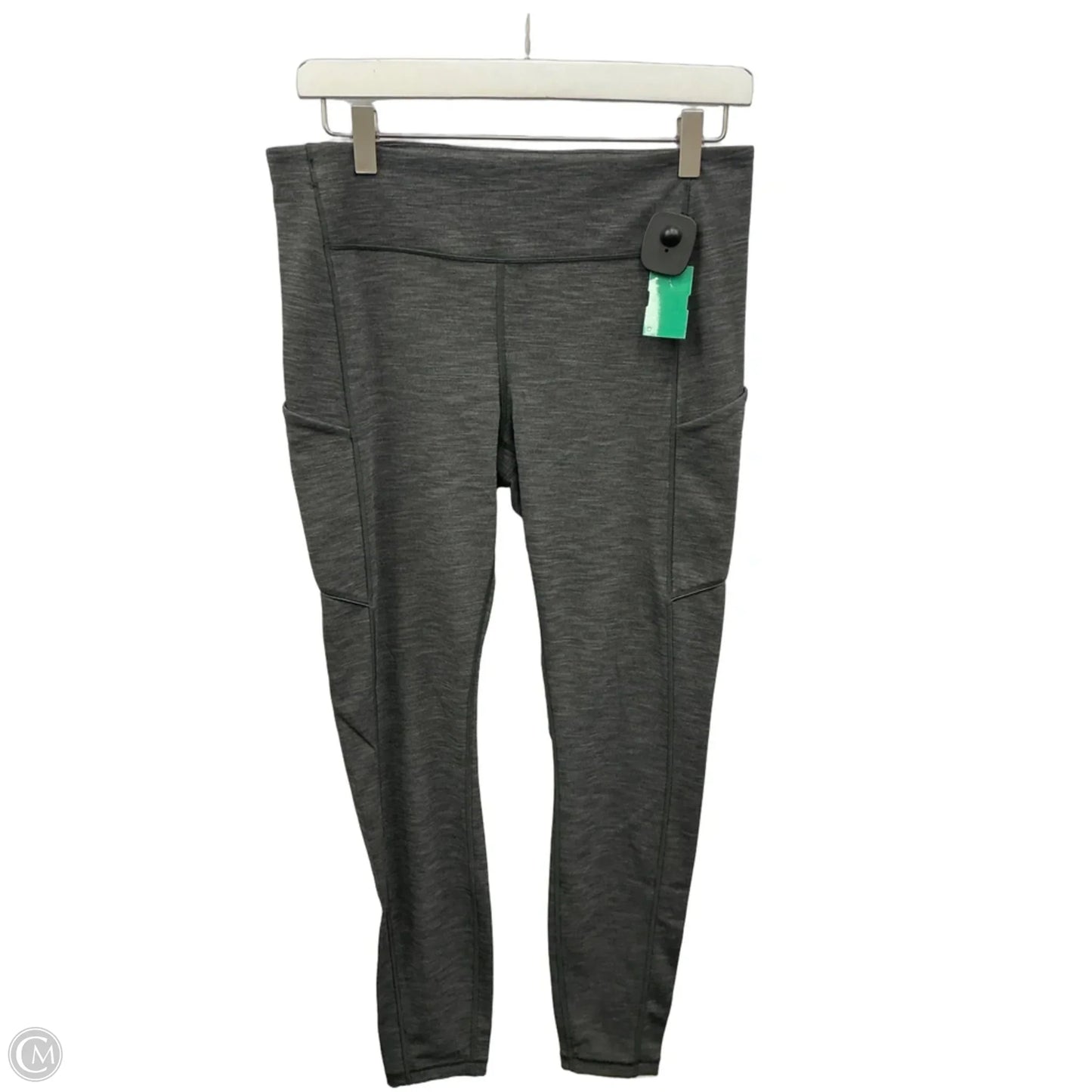 Athletic Leggings By Lululemon In Grey, Size: M