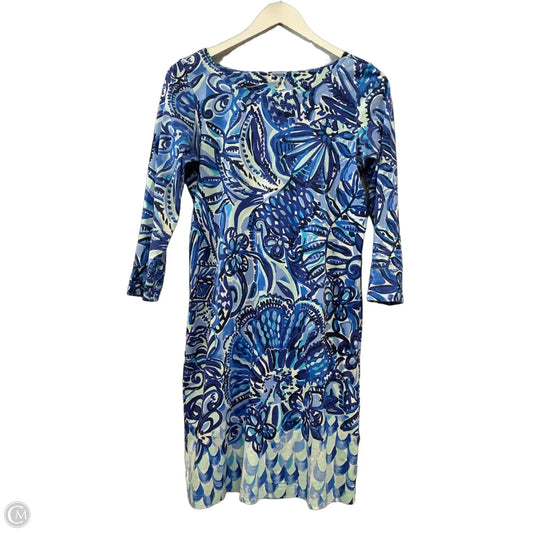 Dress Designer By Lilly Pulitzer In Blue, Size: Xs